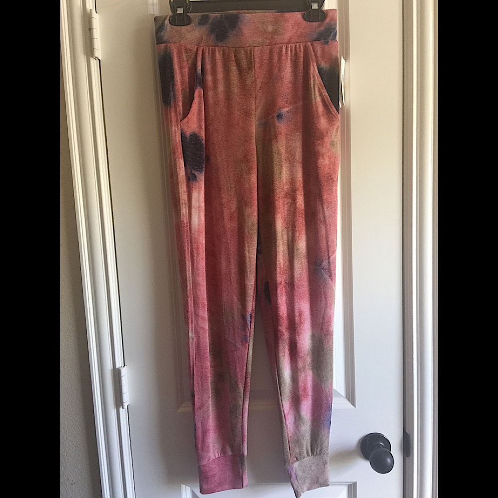 JESSICA SIMPSON MUILTI TIE DYE JOGGER